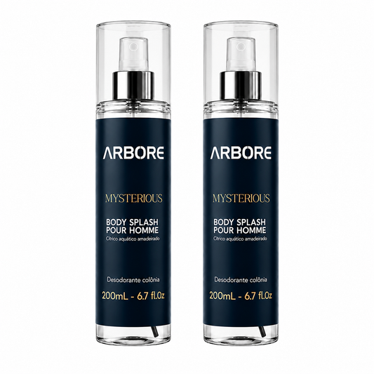 Kit Duplo Body Splash Mysterius 200ml