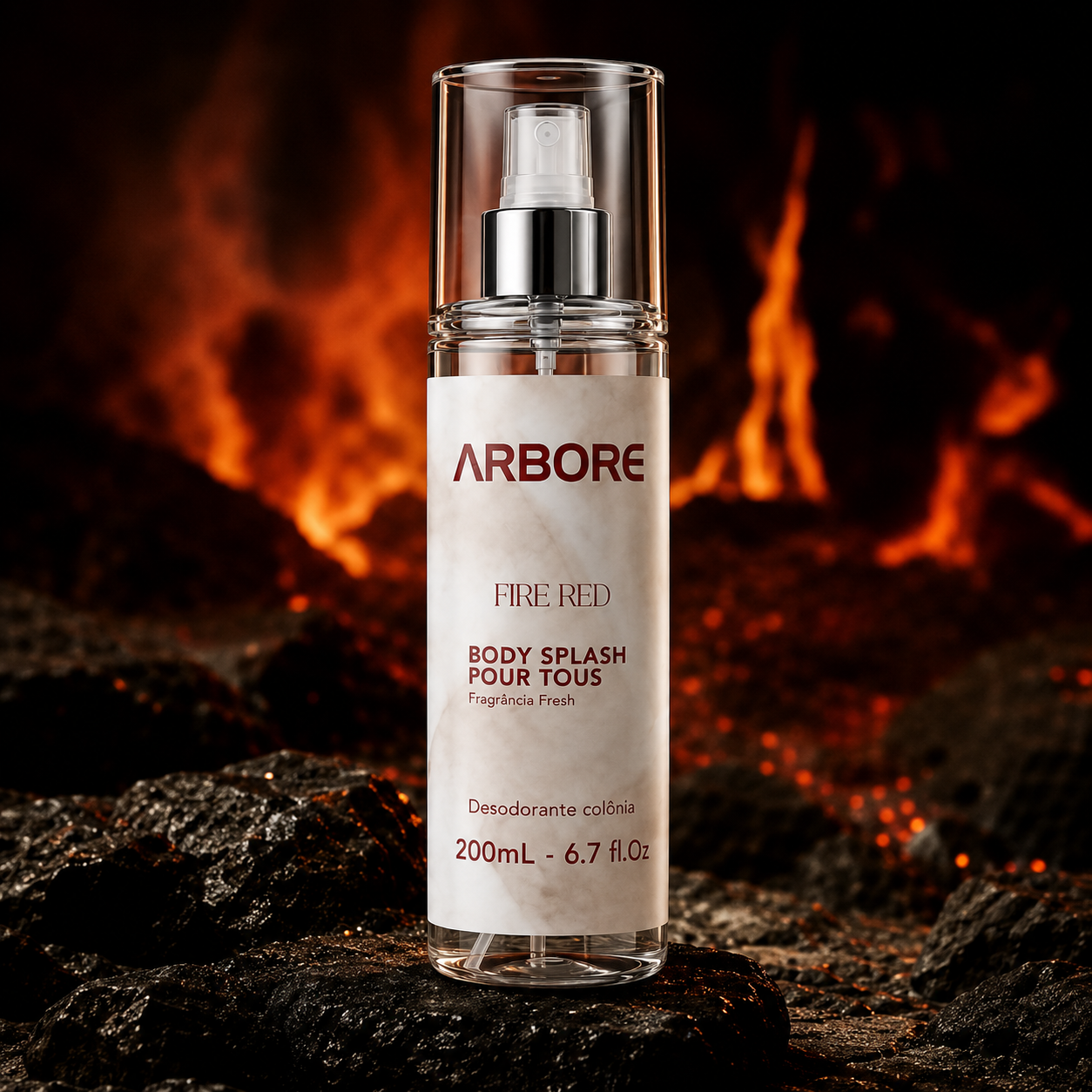 Body Splash Fire Red 200ml
